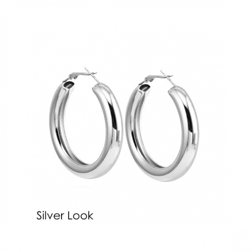 Oorbellen zilver 925 creolen, groot, 925 sterling zilver, voor dames